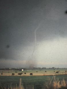 Dave Carmichael was in the car shooting photos of this 1978 tornado in Oklahoma