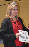 Second-grade teacher Stacey Alt was 1987 Michigan Apple Queen