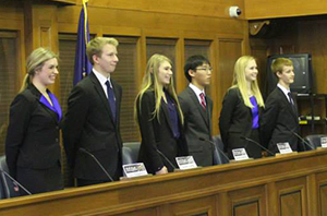 The EGR “We the People” team competes