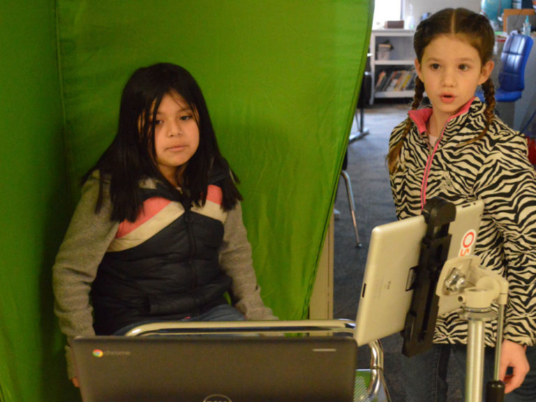 Technology turns biography reports into multimedia efforts