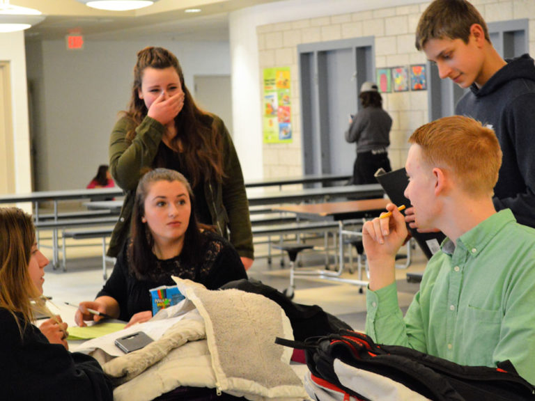 Team takes public speaking skills on the road