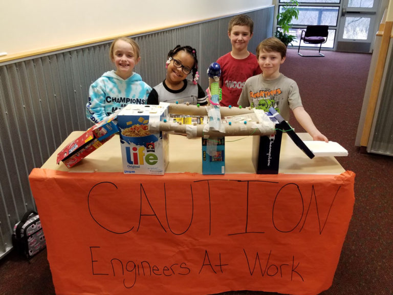 Students become engineers to design games, including Black Panther and the Brooklyn Bridge