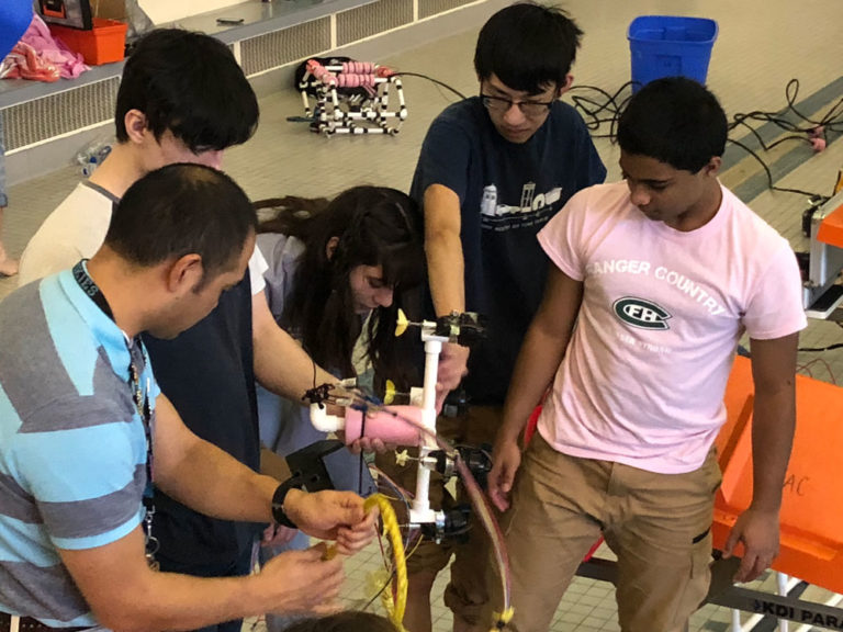 Statewide aquatic robotics competition tests students’ engineering skills