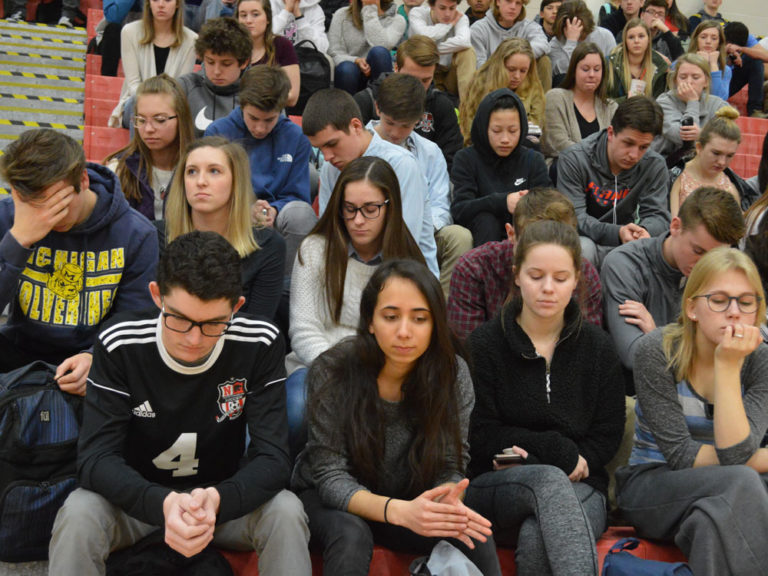 Students take action, lend voices to honor Florida school victims and plead for violence to end