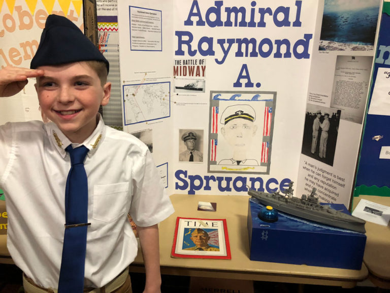 Family ties help students bring historical Americans to life