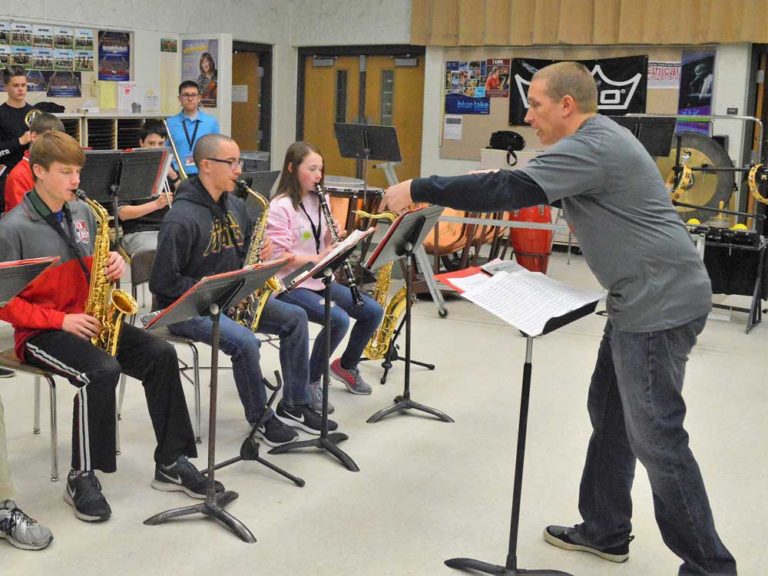 Director takes joy in teaching student musicians, ‘to see what they can do and where they go’