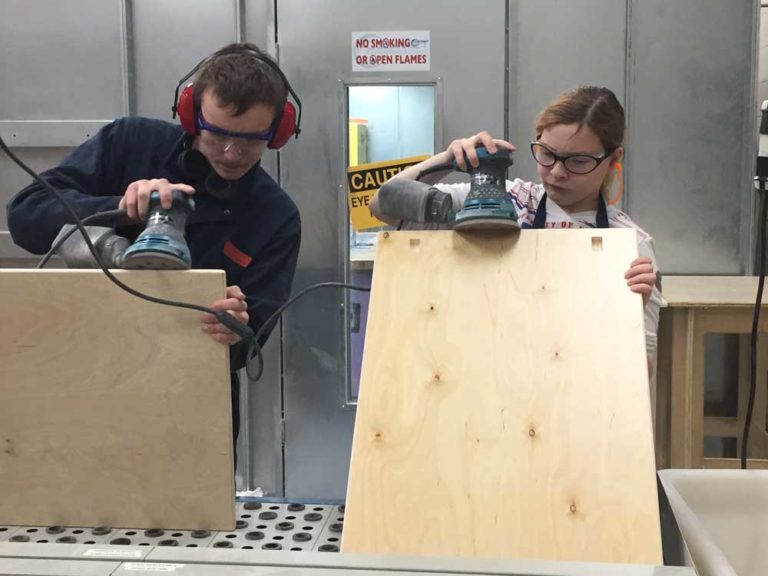 At KTC manufacturing lab, students learn job skills by doing them