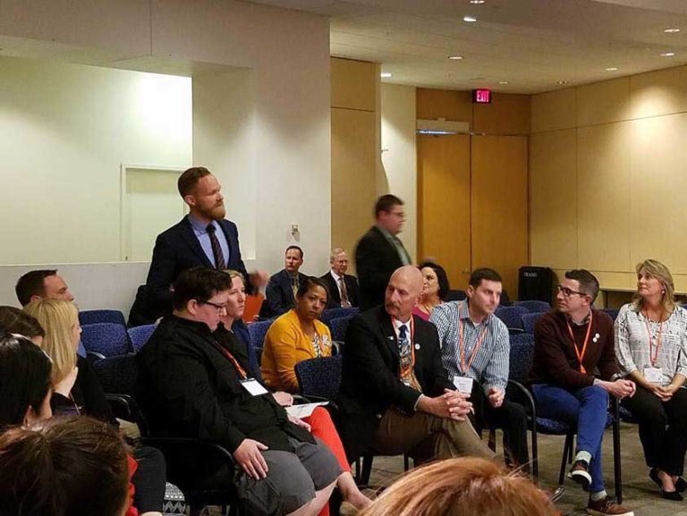 Michigan Teacher of the Year tells DeVos his concerns about school choice