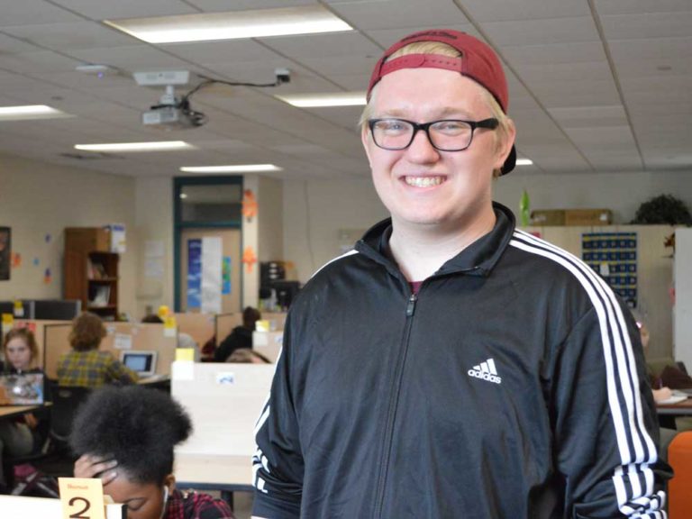 From homelessness to supporting himself, he’s ready for college