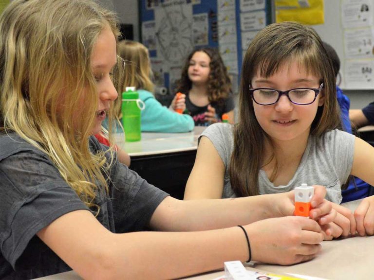 How learning works here: teachers do less, students more