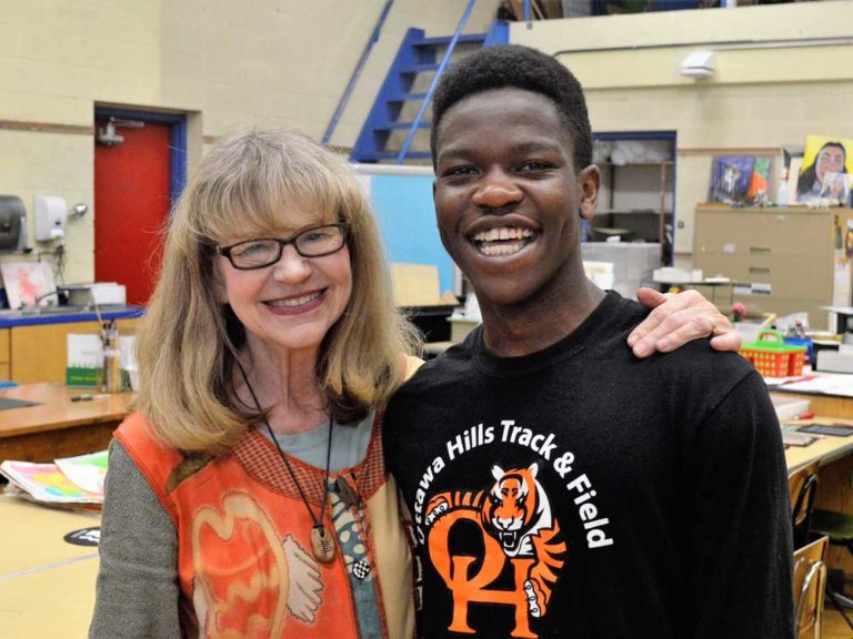 Running the good race, from refugee camp to top student-athlete