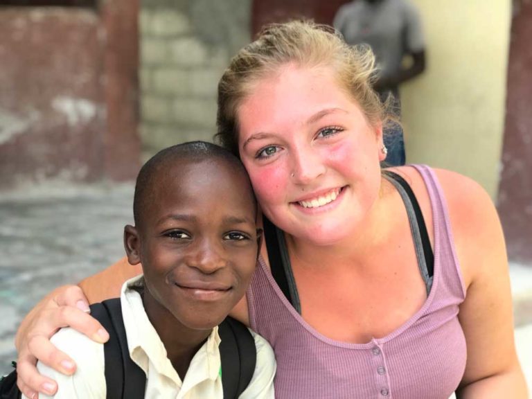 She brings love and supplies from West Michigan to Haiti