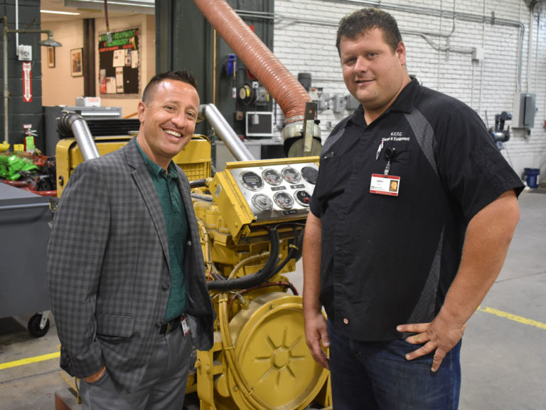 Former homecoming king knows grades matter… and a little AC/DC helps