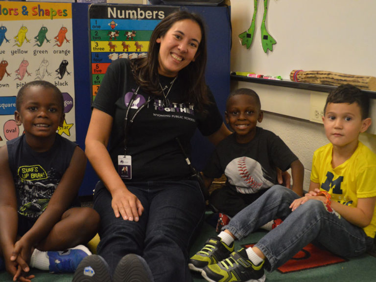 Champion for children, up-and-comer in Gaga ball