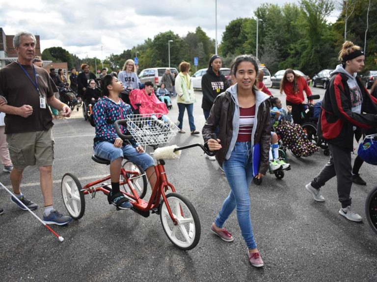 Walkathon delivers peer connections, outside experiences