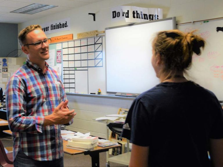 Blogger/teacher writes book to encourage educators to stay in field