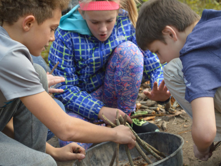 May the tree climbing, dirt sifting and general hollering commence