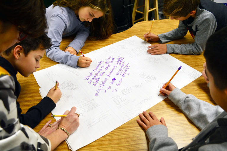 From the Great Plains to Eastern Woodlands, students delve into Native American culture