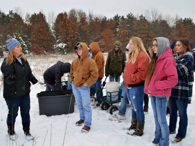 Pollinator prairie a districtwide effort