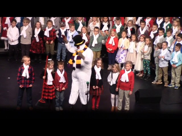 Frosty the Snowman, in concert