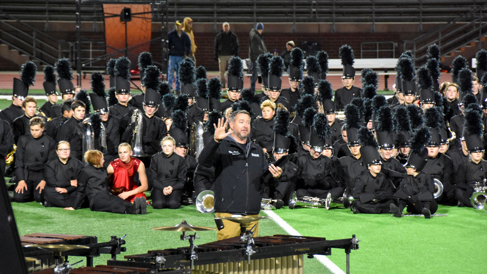 Marching band racks up another national parade performance School