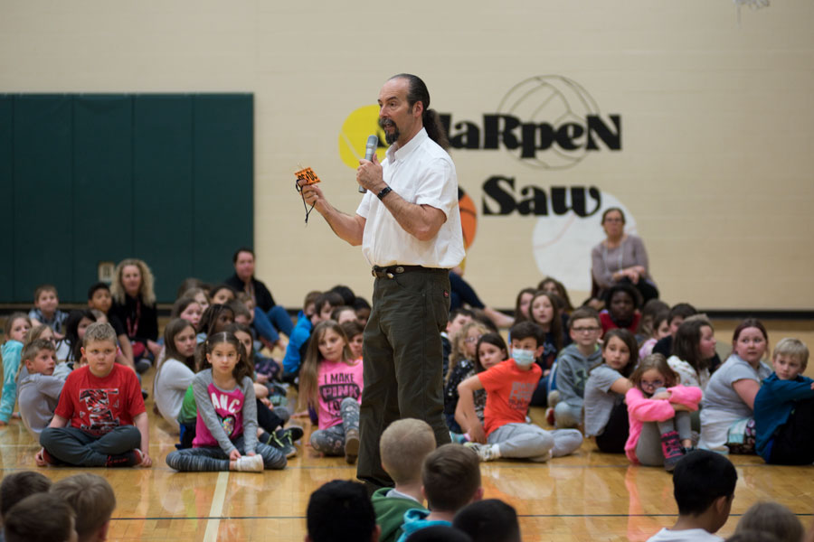 ’Michigan Chillers’ author visits Pine Island School News Network A