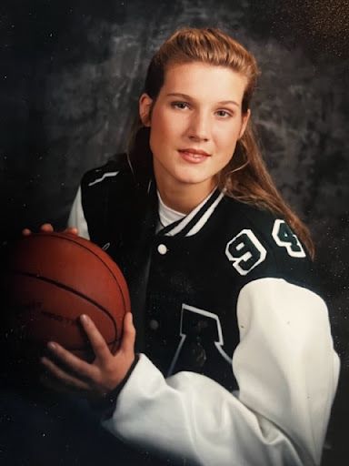 Jefferson as a senior at Alpena High School, 1994