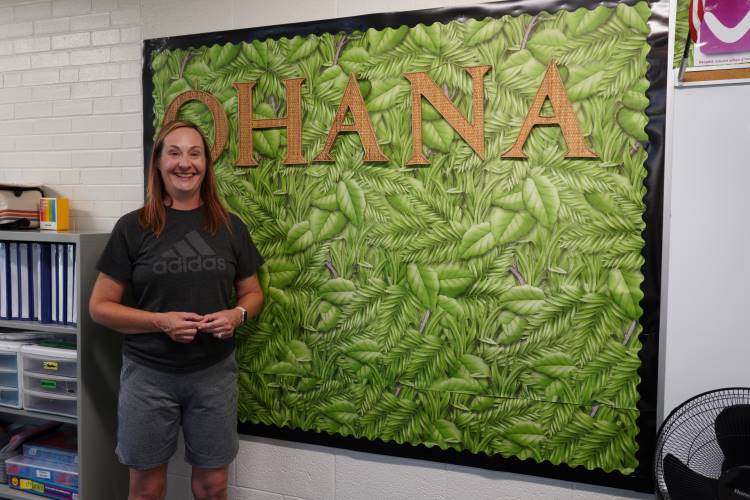 Vanessa Skinner’s second-graders are transported to the tropics and celebrate their ‘ohana’ at Kenowa Hills’ Zinser Elementary