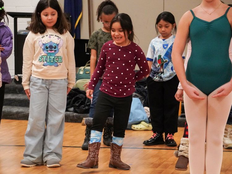 Learning storytelling, self-confidence through dance