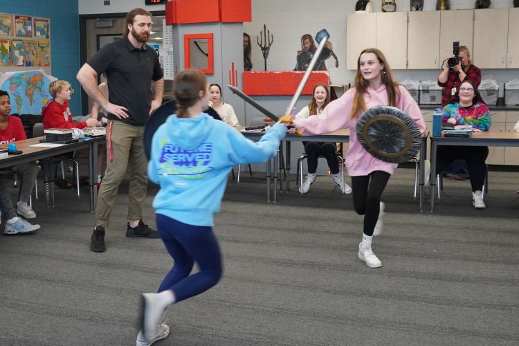 Medieval matches bring ancient Roman history to life