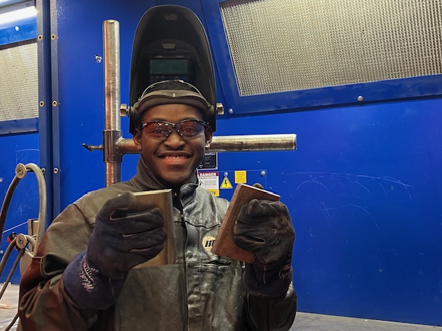 Tour sparked interest in welding
