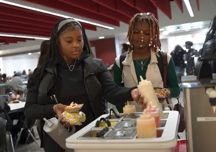 Student news crew explores how the district feeds thousands of students every day