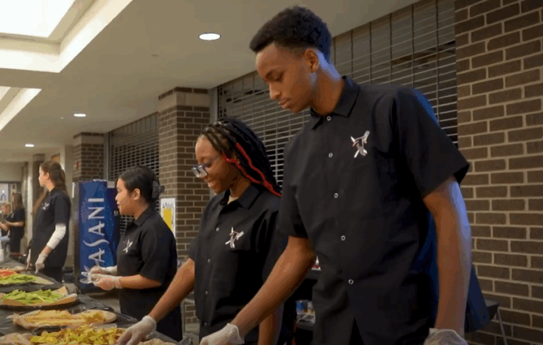 High-school culinary program supports Mel Trotter Ministries