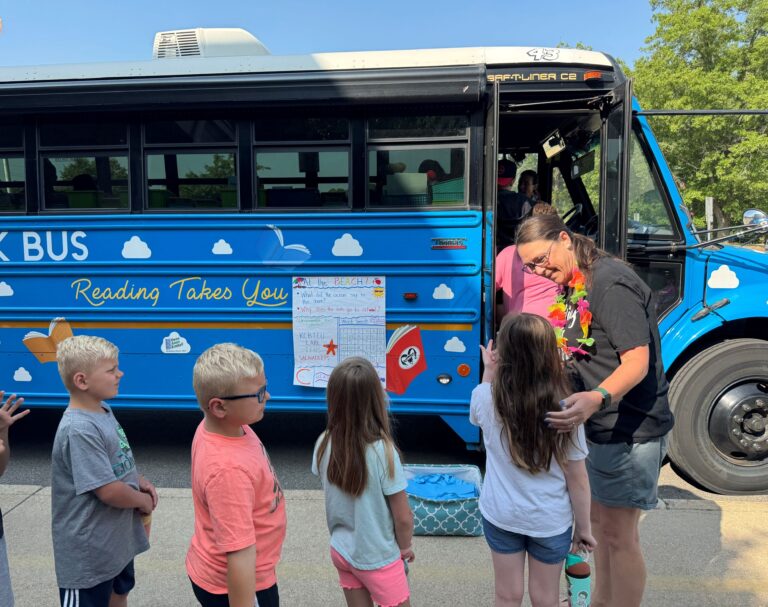 Book Bus keeps reading skills sharp during the summer