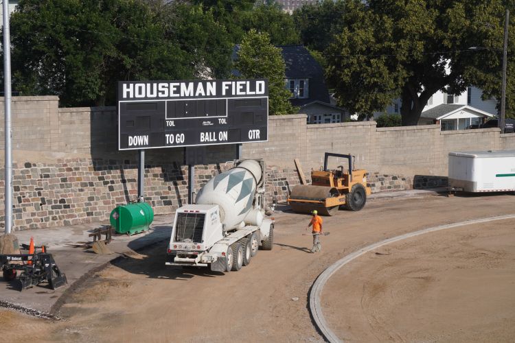 Houseman Field upgrades to give athletes a ‘top-notch facility’
