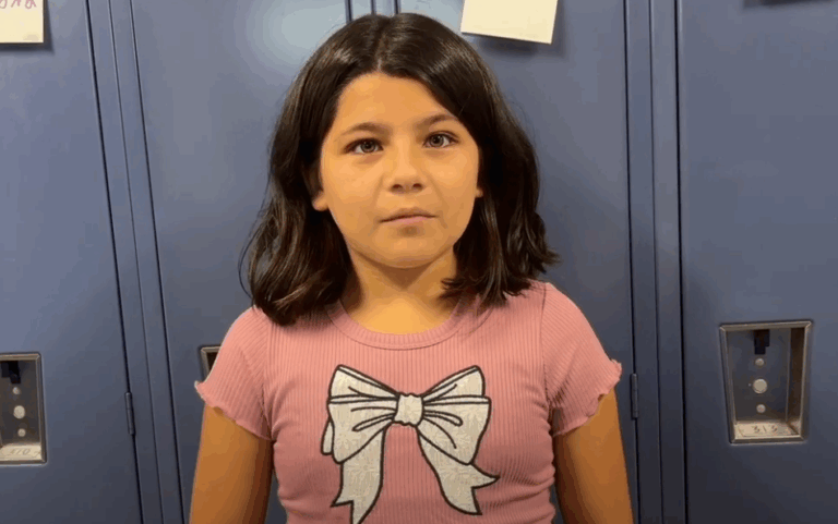 Fifth-graders sound off on first day of school