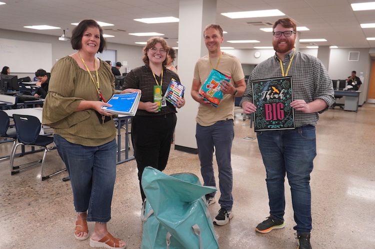 ‘Tote-tally’ appreciated: district educators get back-to-school surprise