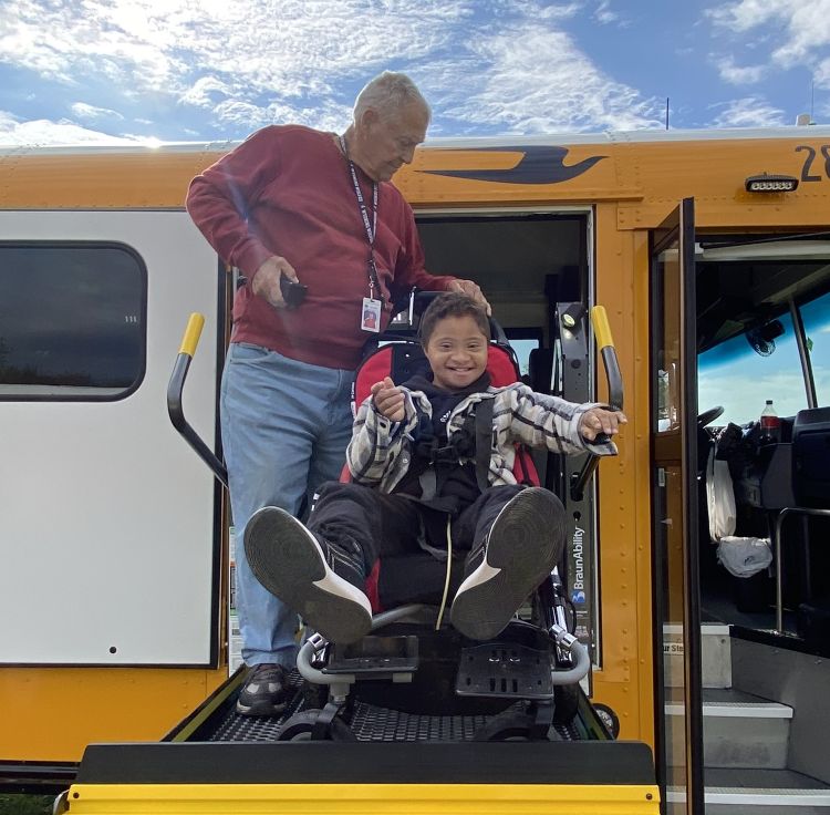 New bus allows transportation for all students — together