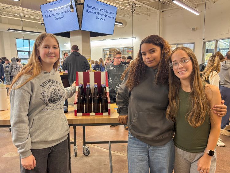 Game board showcase demonstrates fun of skill-building