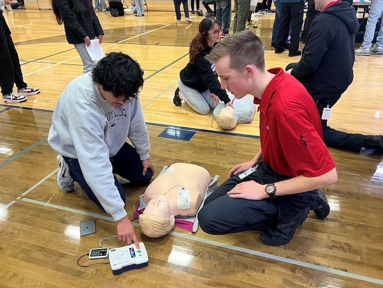‘Keeping a steady pace’: students gain CPR certification