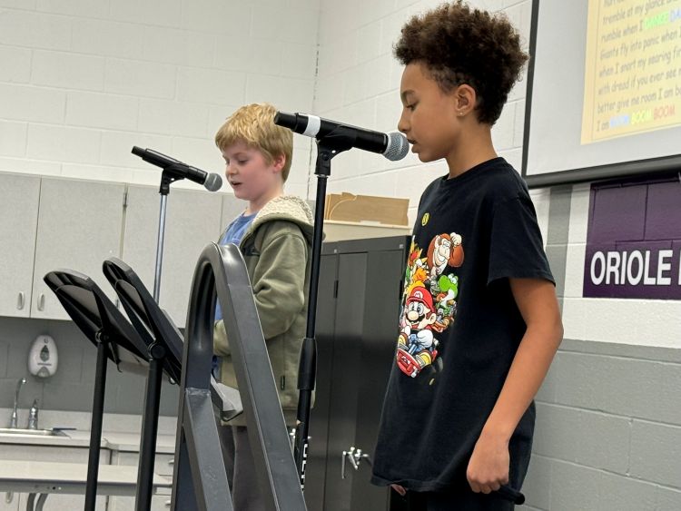 Fourth-graders find voice through verse 