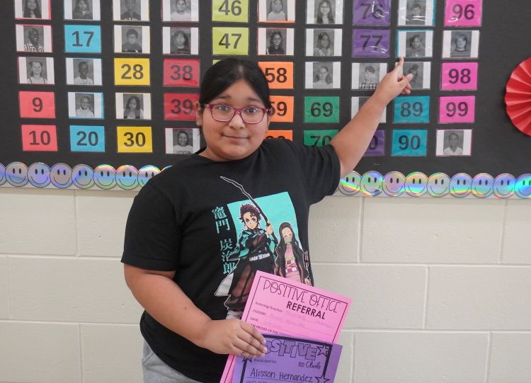 Operation positivity: Club recognizes students’ good behavior