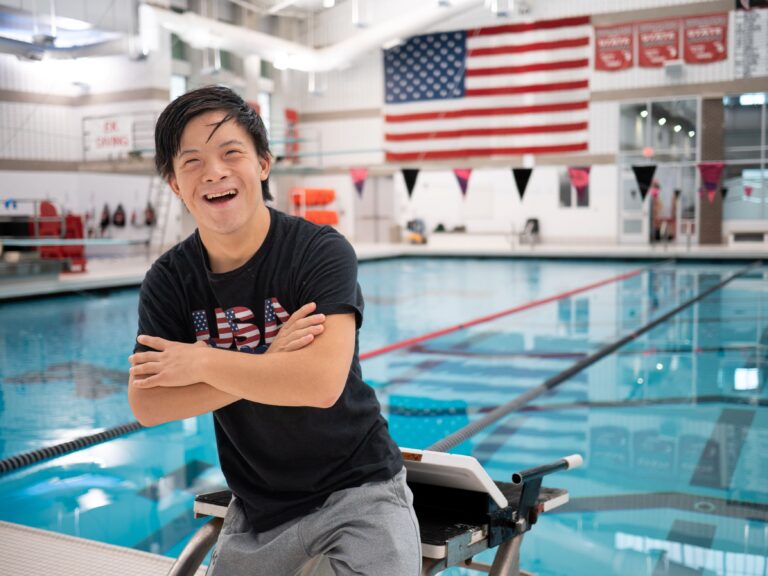 Swimmer headed overseas for world competition
